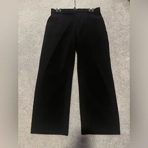 Croft & Barrow Petite size 12 regular pull on pant with side pockets black
